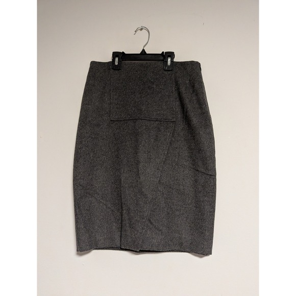 Les Copains Dresses & Skirts - Les Copains Grey Virgin Wool Cashmere Blend Pencil Skirt Made in Italy Size 40